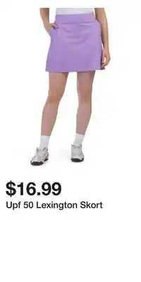 TJ Maxx Upf 50 Lexington Skort offer