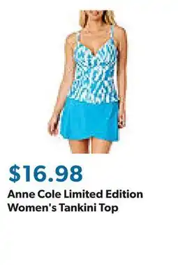 Sam's Club Anne Cole Limited Edition Women's Tankini Top offer