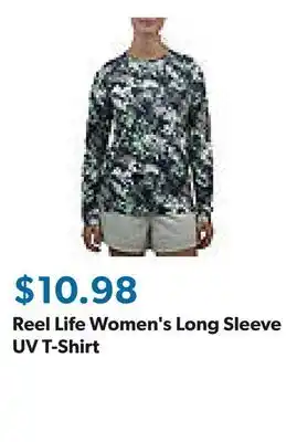 Sam's Club Reel Life Women's Long Sleeve UV T-Shirt offer