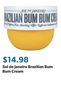 Sam's Club Sol de Janeiro Brazilian Bum Bum Cream offer