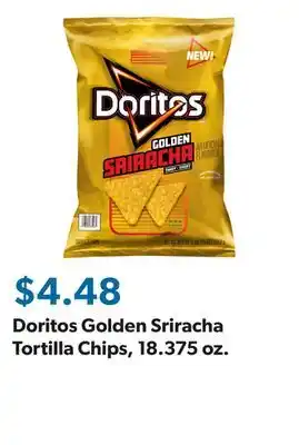 Sam's Club Doritos Golden Sriracha Tortilla Chips, 18.375 oz offer