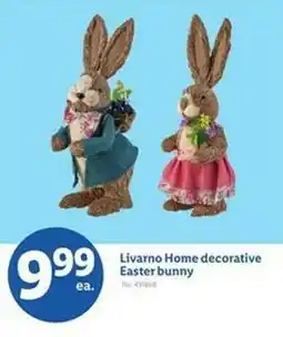 Lidl Livarno Home decorative Easter bunny offer