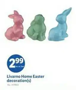 Lidl Livarno Home Easter decoration(s) offer