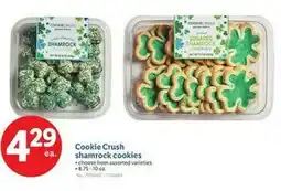 Lidl Cookie Crush shamrock cookies offer