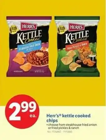 Lidl Herr's kettle cooked chips offer