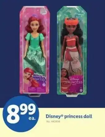 Lidl Disney princess doll offer