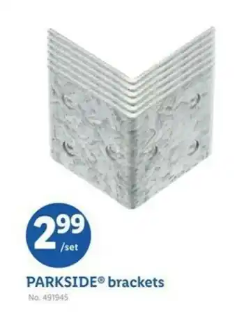 Lidl Parkside brackets offer