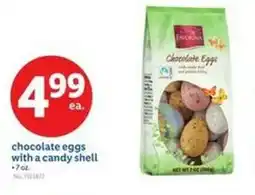 Lidl Chocolate eggs with a candy shell offer