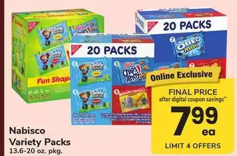 ACME Nabisco Variety Packs offer