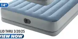 Big 5 Intex Queen 14 Dura-Beam Comfort Airbed with Fastfill USB Pump offer