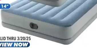 Big 5 Intex Queen 14 Dura-Beam Comfort Airbed with Fastfill USB Pump offer