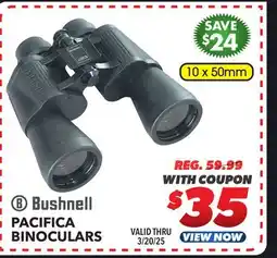 Big 5 Bushnell Pacifica 10x50 Binoculars offer