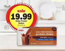 Meijer Meijer Protein Shakes offer