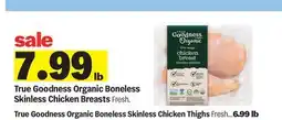 Meijer True Goodness Organic Boneless Skinless Chicken Breasts offer