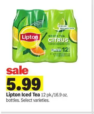 Meijer Lipton Iced Tea offer