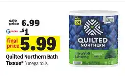 Meijer Quilted Northern Bath Tissue offer