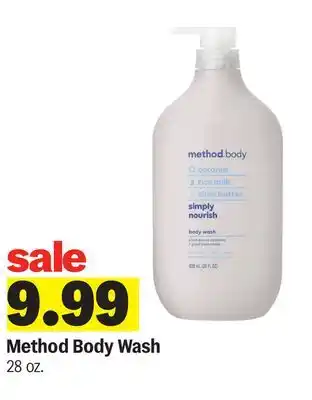 Meijer Method Body Wash offer