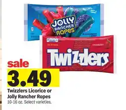 Meijer Twizzlers Licorice or Jolly Rancher Ropes offer