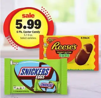 Meijer 6 Pk. Easter Candy offer