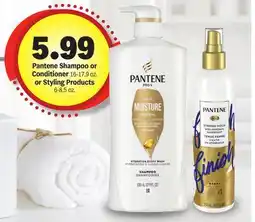 Meijer Pantene Shampoo or Conditioner 16-17.9 oz. or Styling Products 6-8.5 oz offer