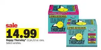 Meijer Happy Thursday offer