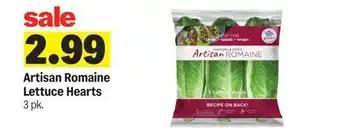 Meijer Artisan Romaine Lettuce Hearts offer