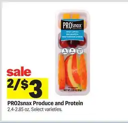 Meijer PRO2snax Produce and Protein offer