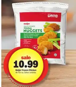 Meijer Meijer Frozen Chicken offer