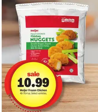 Meijer Meijer Frozen Chicken offer