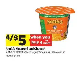 Meijer Annie's Macaroni and Cheese offer