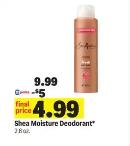 Meijer Shea Moisture Deodorant offer