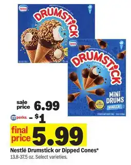 Meijer Nestlé Drumstick or Dipped Cones offer