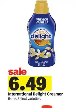 Meijer International Delight Creamer offer