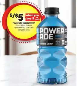 Meijer Powerade Sports Drink offer