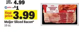 Meijer Meijer Sliced Bacon offer