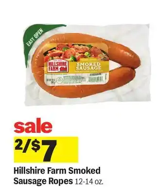 Meijer Hillshire Farm Smoked Sausage Ropes offer