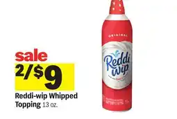 Meijer Reddi-wip Whipped Topping offer