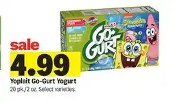 Meijer Yoplait Go-Gurt Yogurt offer