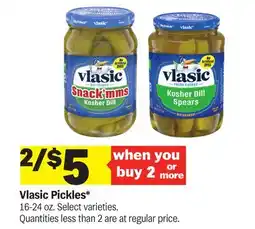 Meijer Vlasic Pickles offer