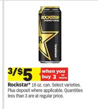 Meijer Rockstar offer