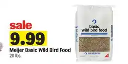 Meijer Meijer Basic Wild Bird Food offer