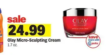 Meijer Olay Micro-Sculpting Cream offer