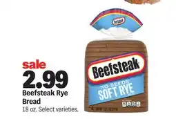 Meijer Beefsteak Rye Bread offer