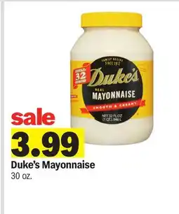 Meijer Duke's Mayonnaise offer