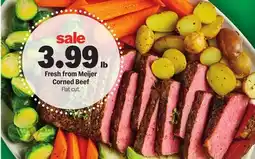 Meijer Fresh from Meijer Corned Beef offer