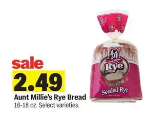 Meijer Aunt Millie's Rye Bread offer