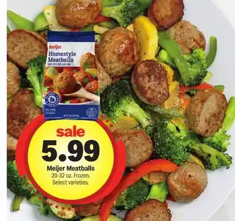 Meijer Meijer Meatballs offer