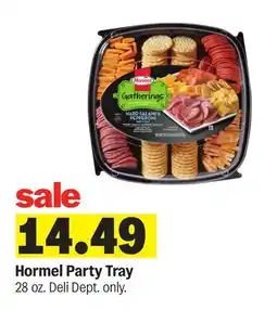 Meijer Hormel Party Tray offer