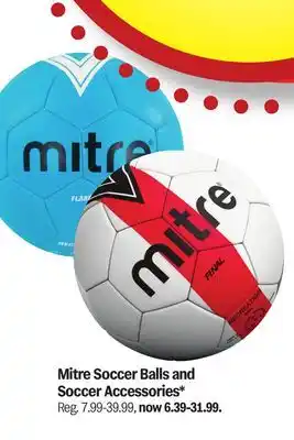 Meijer Mitre Soccer Balls and Soccer Accessories offer