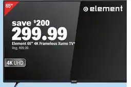 Meijer Element 65 4K Frameless Xumo TV offer